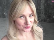 Helped Husband Solve Standing Cock Problem Sensual Blowjob and Cum in Mouth 15/16