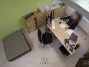 LOAN4K Remarkable blonde gets her trimmed pussy banged for loan 1/16