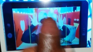 EBONY STEP MOM HELPING STEPSON CUM ON HER FRIENDS DAUGHTER