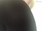 Thong and leggings pulled all the way up my wet pussy!  10/16