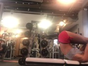 Gina Gerson sport, gym fetish play 8/16