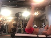 Gina Gerson sport, gym fetish play 9/16