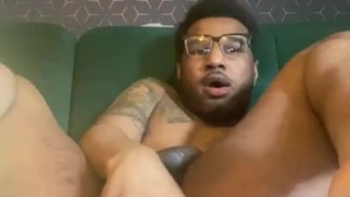 Treino de bunda e gozada