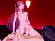 Chelsea getting fucked hard in a hotel room, doggystyle creampie - Akama ga Kiru Hentai 9/16