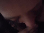 while we drink beer he gives me a foot massage with his tongue and ends up sucking my ass 6/16