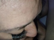 while we drink beer he gives me a foot massage with his tongue and ends up sucking my ass 8/16