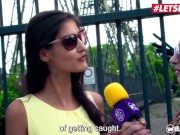 BumsBesuch - Coco Kiss Skinny German Brunette Fucked Her Fan Hard Outdoor - LETSDOEIT 2/16