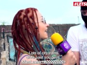 BumsBesuch - Coco Kiss Skinny German Brunette Fucked Her Fan Hard Outdoor - LETSDOEIT 4/16