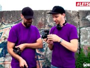 BumsBesuch - Coco Kiss Skinny German Brunette Fucked Her Fan Hard Outdoor - LETSDOEIT 5/16