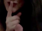 Shh Don’t Tell Your GF! Cumshot cheater 1/16