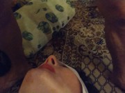 Tied up and fucked very hard in the throat 15/16