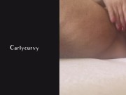 Legs, feet, and pussy play in a long pink sock!  12/16