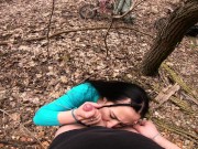 Found an Abandoned Building in the Forest and Fucked a Motorcycle Slut there || Dirtbike Sex Rides 10/16