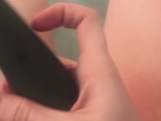 Shay Enjoys a Very Wet Clit Orgasm in the Bathtub