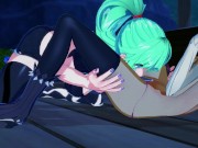 Xinyan gets her pussy eaten then strapon fucked by Jori - Genshin Impact Hentai 2/16