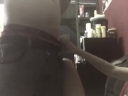 WET N WILD part TWO - young Latina sucking dick, drinking piss, deepthroat, swallow mouthful 1/16