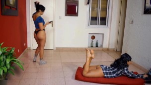  have fun showing off in front of the delivery man