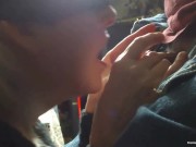 Big tit blonde mature sucking on her husbands small dick until he spews his load 2/16