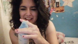 :3 Dildo casero "tutorial"parte 2