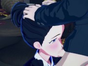 Isabella gives a great blowjob, swallows a load of cum - Promised Neverland Hentai 14/16