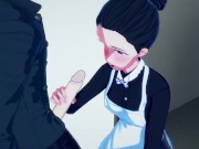 Isabella gives a great blowjob, swallows a load of cum - Promised Neverland Hentai 2/16