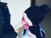 Isabella gives a great blowjob, swallows a load of cum - Promised Neverland Hentai 7/16