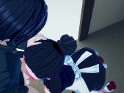 Isabella gives a great blowjob, swallows a load of cum - Promised Neverland Hentai 9/16