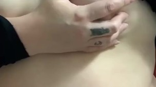 By myself before bed