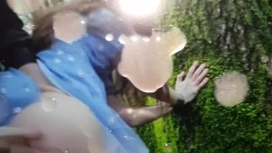 Hot Step Daughter's Ass Fucked in the Woods By Masked Strangers 