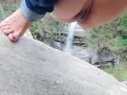 Massive waterfall pee  - Screenshot 7 of 16 - Butt