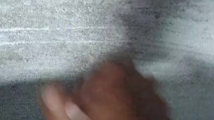 Masturbate while wearing  bra and panties