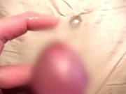 【日本人】寸止めオナニーでパンパンに張ったカリと漏れ出す精液見ながら恥ずかしい喘ぎ声聞いて？【#61】 - Screenshot 9 of 16 - Cock