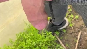 the guy came out to pour a big dick wrote in his mouth
