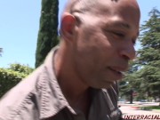 Nadia goes from riding Blackzilla’s Hot Car to riding Blackzilla’s Hot Cock 3/16