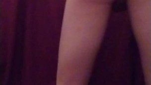 Hot twink plays with his huge cock and fingers himself