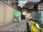 Jett Fucks Valorant Players Trying To Defuse The Spike 13/16