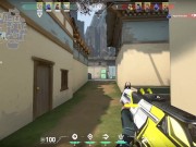 Jett Fucks Valorant Players Trying To Defuse The Spike 7/16