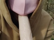 Japanese hentai schoolgirl in the woods squirt herself to exhaustion 14/16