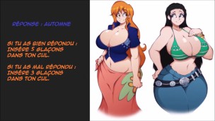 Joi Nico Robin & Nami Quiz, CEI, CBT, Ice Play French