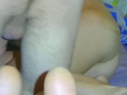 He fuck me, and cum onto my pussy without hands 11/16