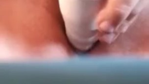Tease with toy