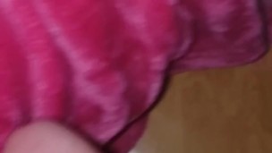 Luvs2cumm69 fucking his big tit blonde sex doll in the kitchen bathroom w/ guests over for dinner ;)