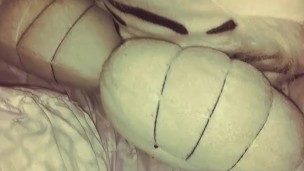 Playing with my wet hairy pussy for my stuff 