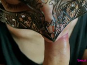 A nice Blowjob for a lazy sunday with a sticky load