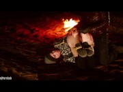 Submissive anal newbee gets first-time ass probing and ass to mouth with spanking (documentary session)