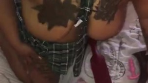Anal pleasure and ball gagging reflex💦💦