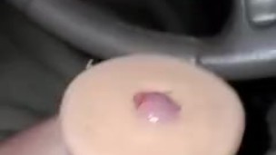 New pocket pussy gets stretched out