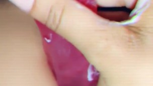 Jerking off daddy's hard cock