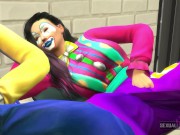 My Girlfriend Gets Horny from a Costume Party, We Have Rough Sex - Sexual Hot Animations