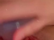 playin with my didlo 💦🥵 15/16